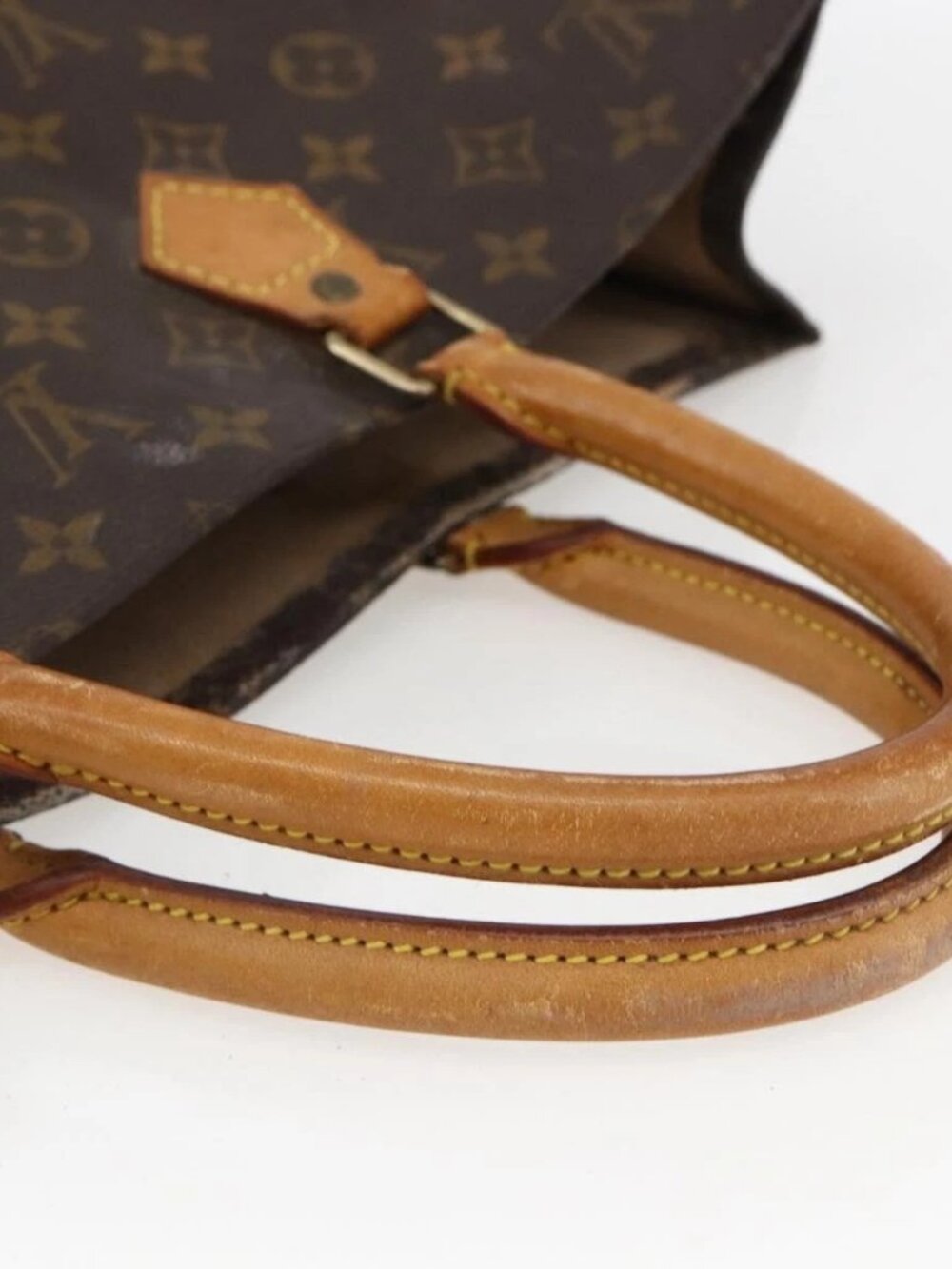 LOUIS VUITTON Monogram Sac Plat Hand Bag M51140 LV Auth bs33031 - Picture 8 of 16